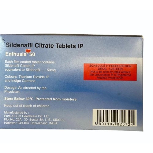 Enthusia 50 mg Tablet